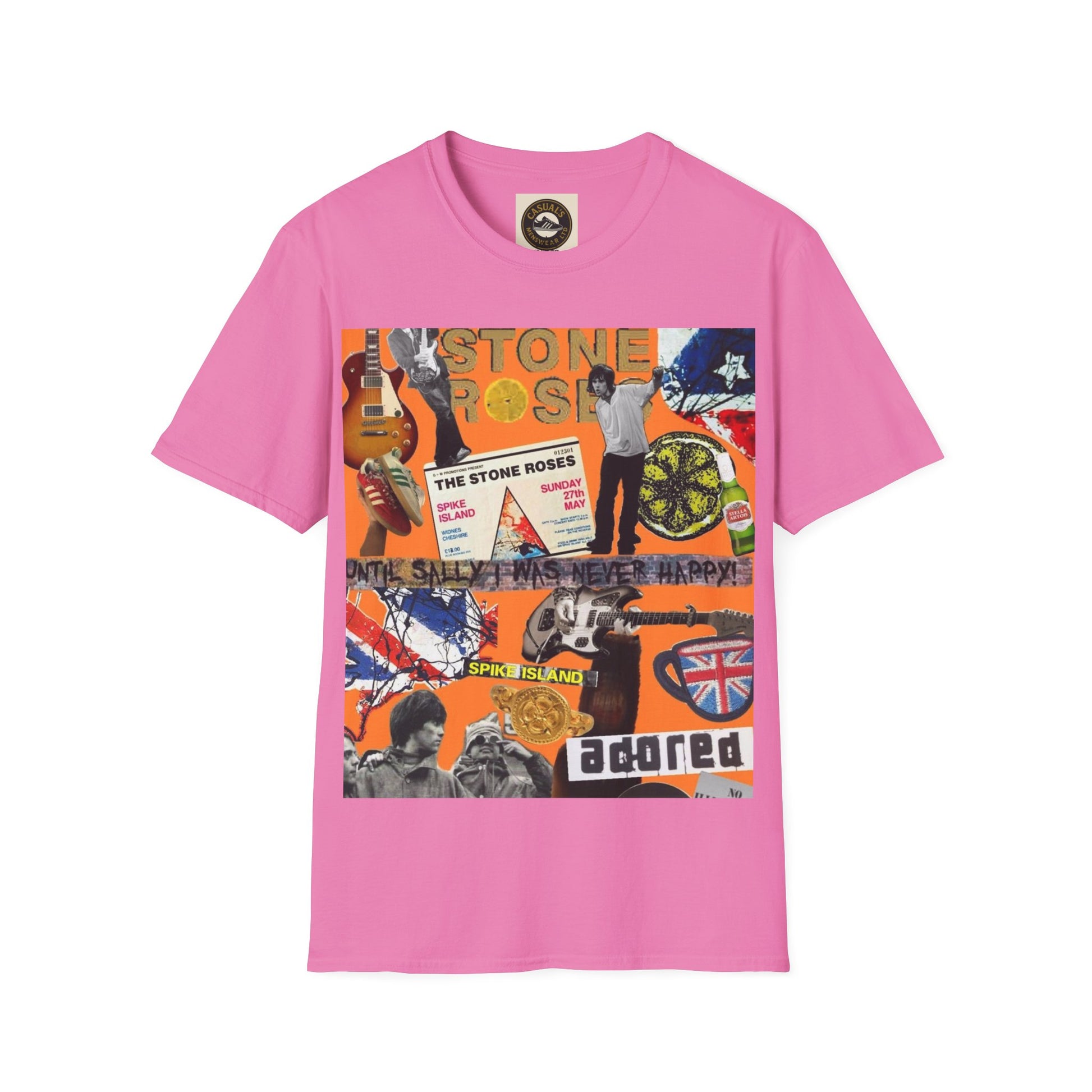 Stone Roses Iconic Unisex Softstyle T-Shirt