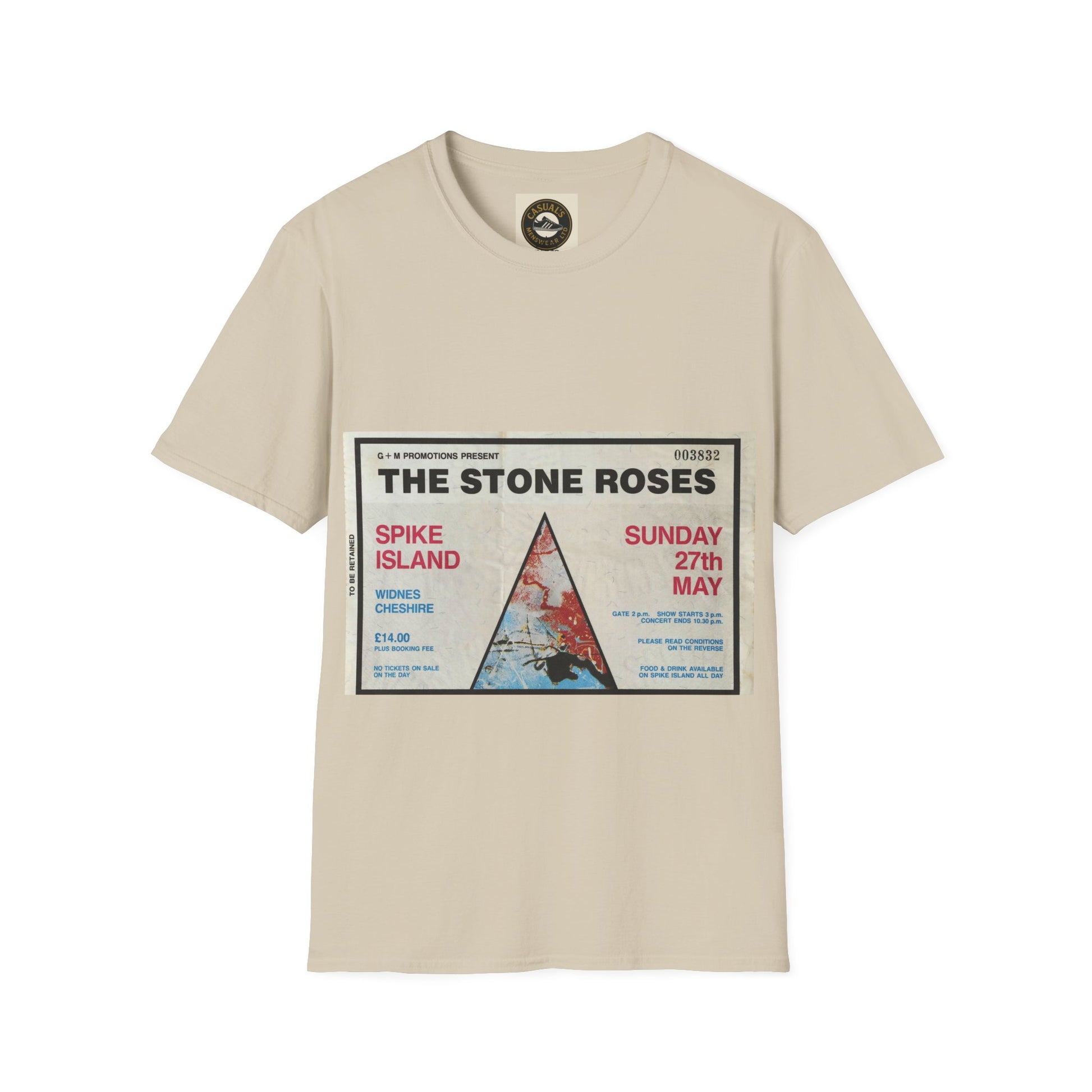The Stone Roses Concert T-Shirt | Vintage Style Tee, Unisex Graphic Shirt, Music Lover Gift, Retro Band Apparel, Festival Outfit