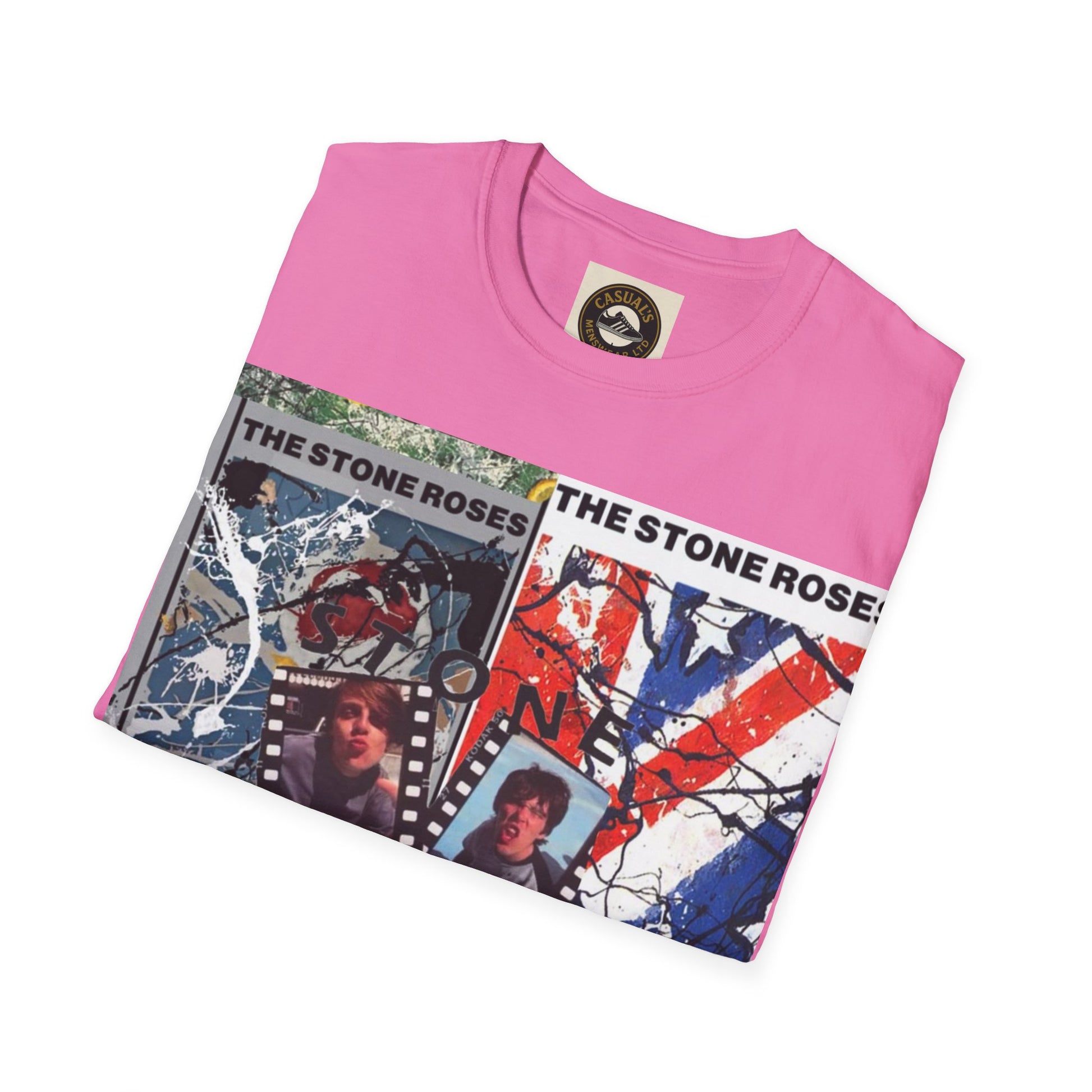 Stone Roses Retro Band Graphic T-Shirt, Vintage Style Shirt, Music Lover Gift, Unisex Fashion, 90s Inspired Tee, Casual Outfit