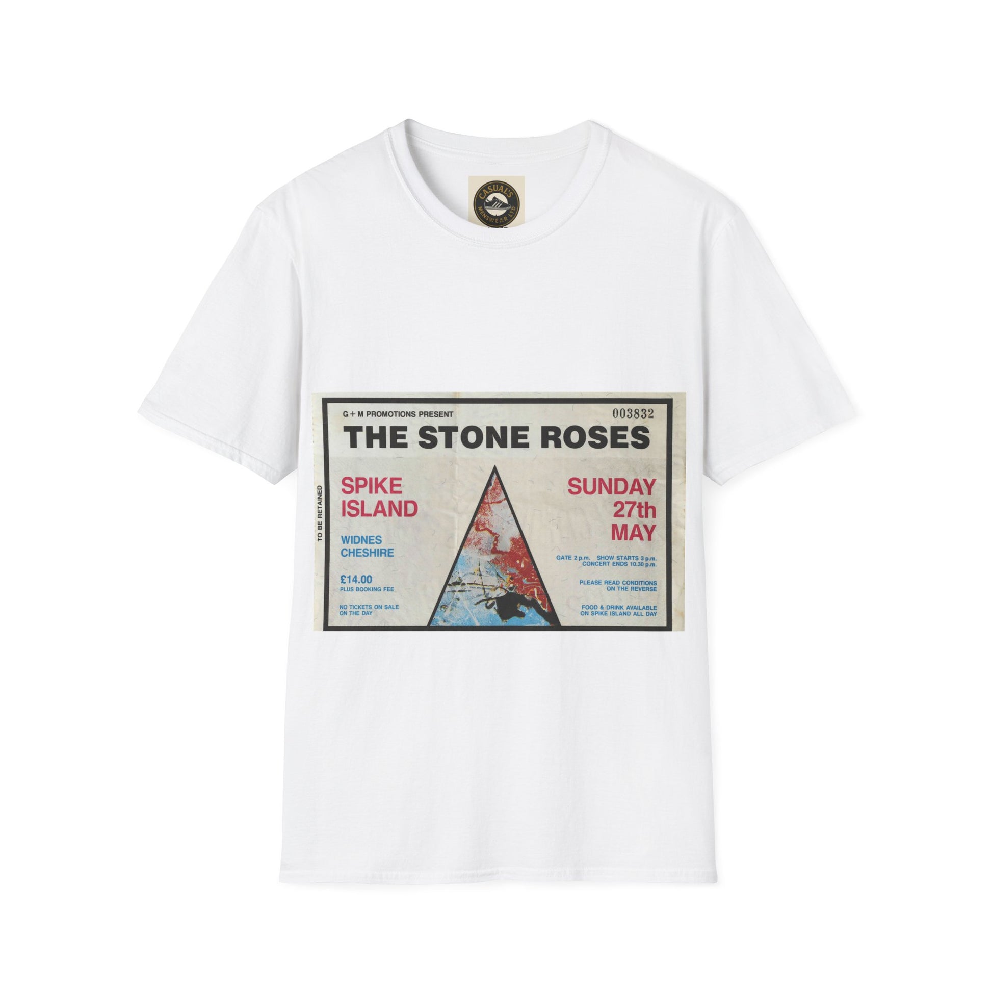 The Stone Roses Concert T-Shirt | Vintage Style Tee, Unisex Graphic Shirt, Music Lover Gift, Retro Band Apparel, Festival Outfit